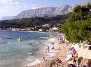 Podgora Strand, Dalmatien